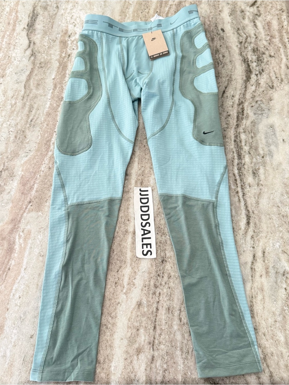 Nike Tech Therma-FIT Base Layer Tights Light Army HV1379-017 Men’s NWT